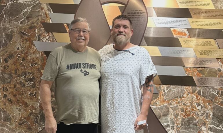 The Gift of Life: a friendship formed over an old car that led to a selfless gift
